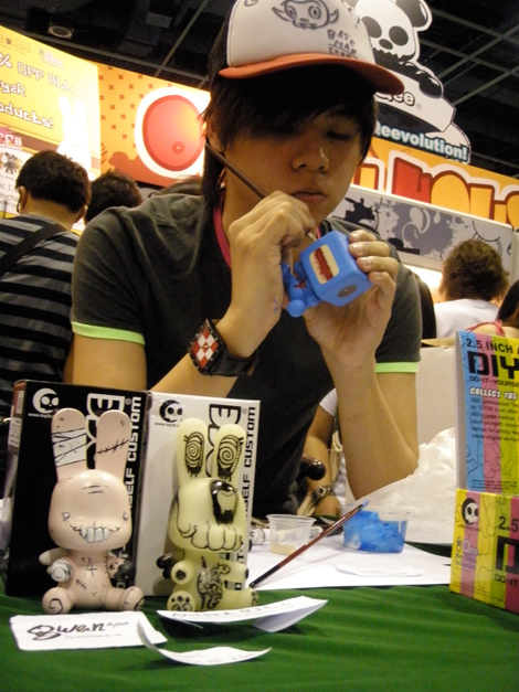Custom BoxeeQ Qee at STGCC 2009 Custom BoxeeQ Qee at STGCC 2009