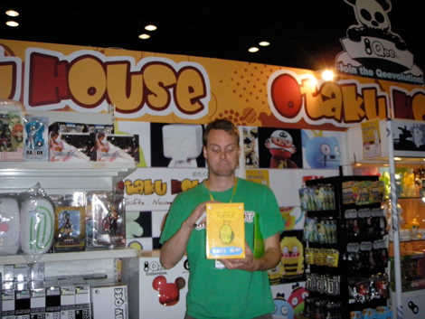 David horvath at Otaku House Booth David horvath at Otaku House Booth