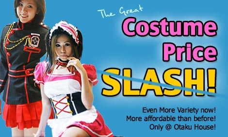 Otaku House Cosplay Costume Price Slash